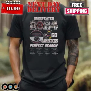 Undefeated 2024 South Carolina Gamecocks Perfect Season Shirt