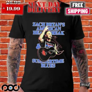 Zach Bryan American Head Break Summertime Blues Shirt