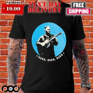 Zach Bryan Blue Dot Burn Burn Burn Shirt