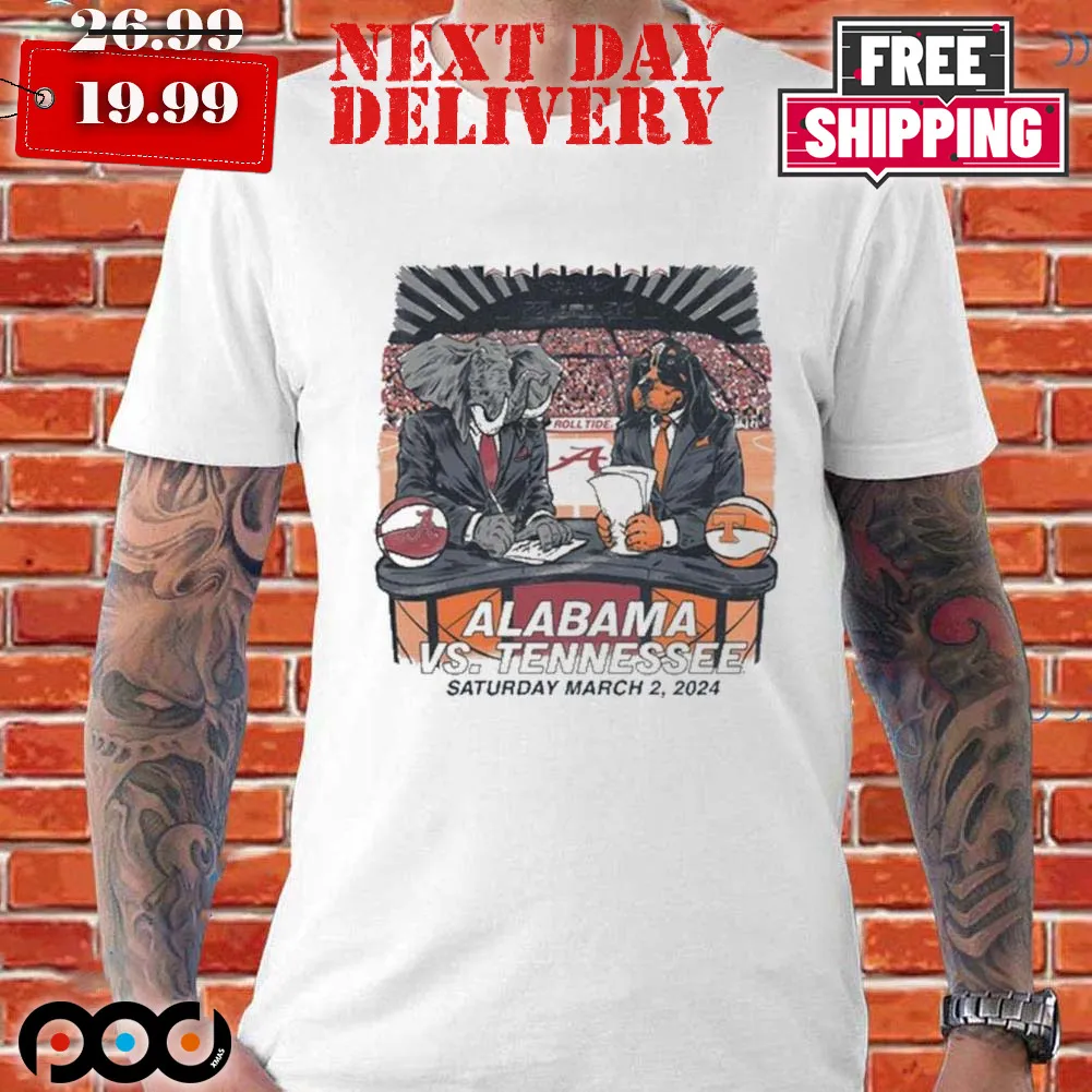 Alabama Vs Tennessee Saturday 2024 Shirt
