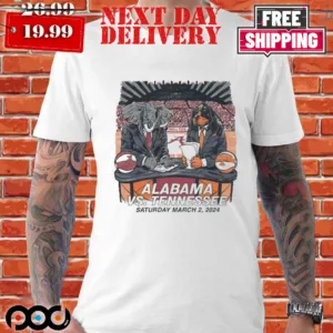 Alabama Vs Tennessee Saturday 2024 Shirt
