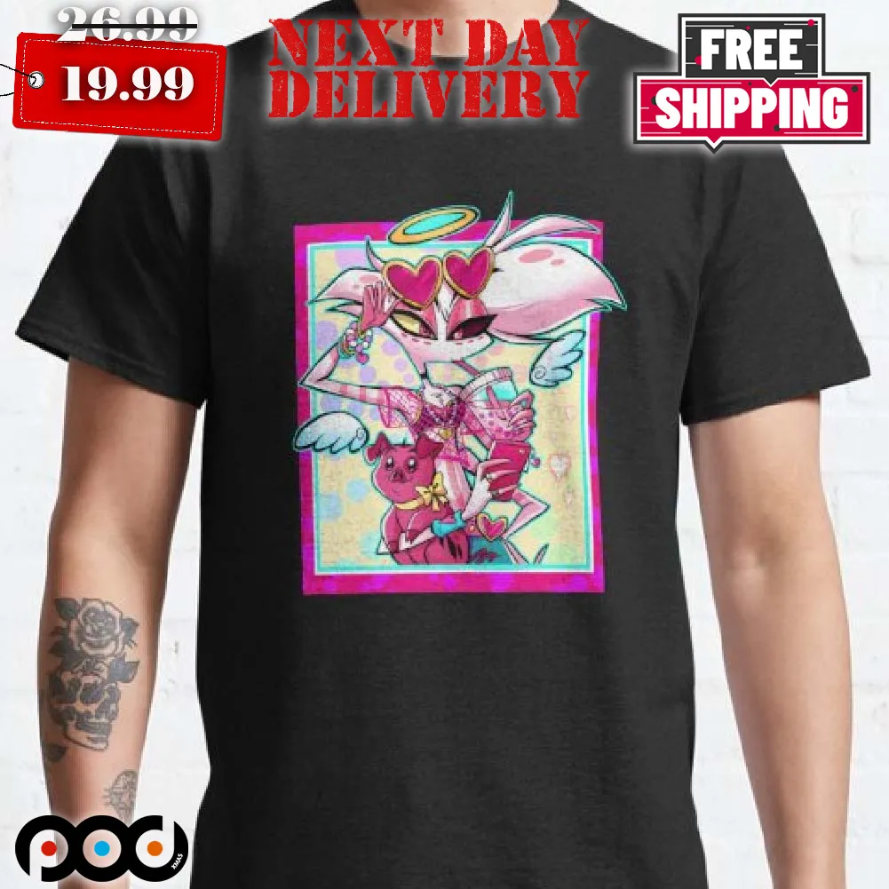 Hazbin Hotel Angel Dust And Fat Nugget Shirt
