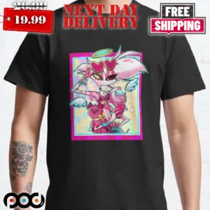 Hazbin Hotel Angel Dust And Fat Nugget Shirt