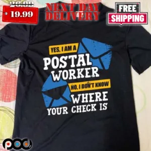 Postal Worker Job Letter Carrier Shirt