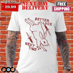 Rabbitt Better Luck Next Time Rory Blank Shirt