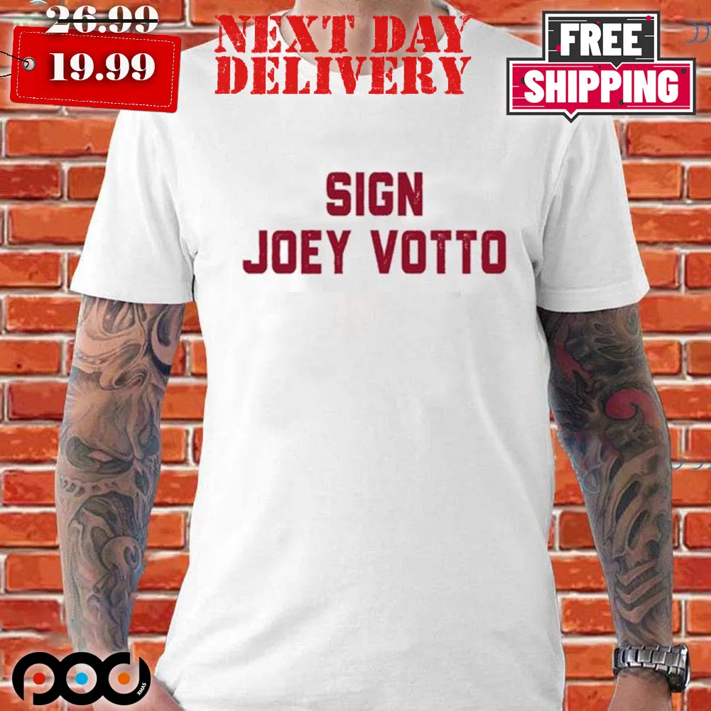 Sign Joey Votto Shirt