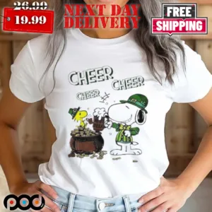 Snoopy And Woodstock Cheer Cheer Beer Patrick Shirt