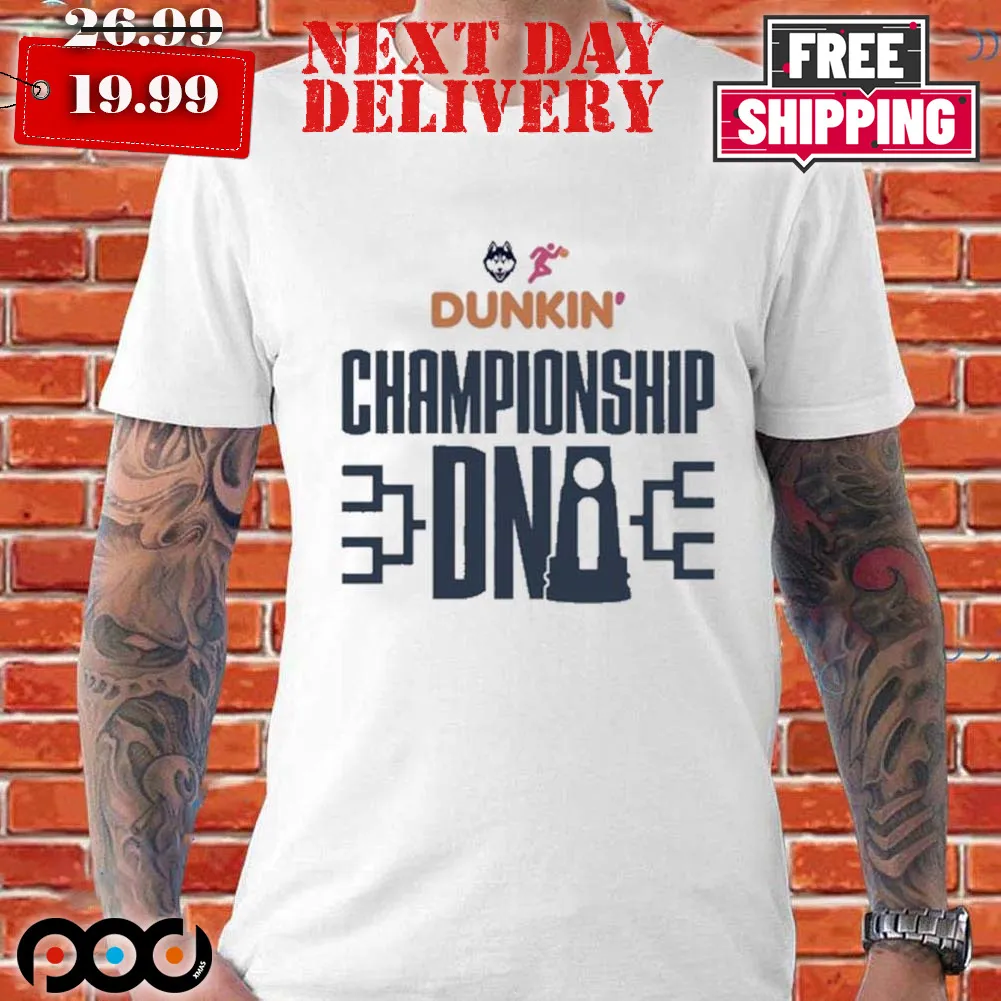 Uconnmbb Dunkin' Championship DNA Shirt