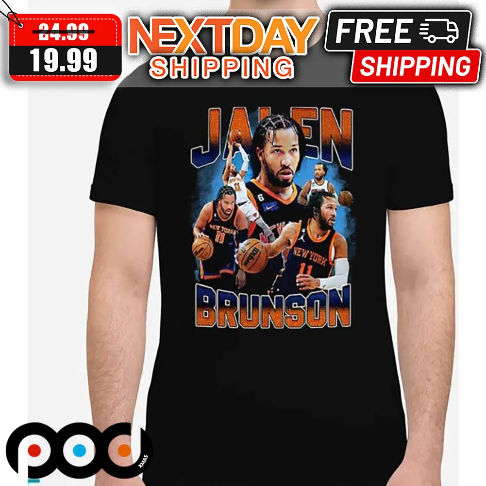 Jalen Brunson Knicks Basketball Vintage Shirt