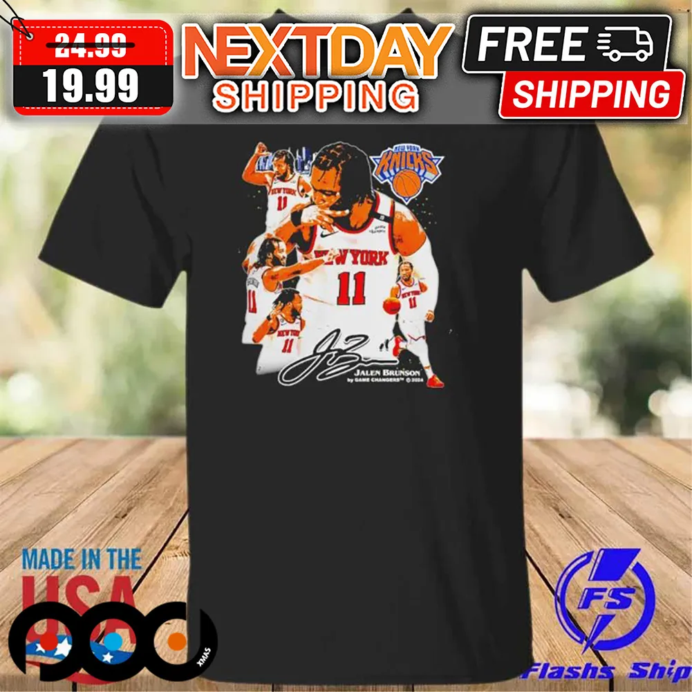Jalen Brunson New York Knicks Vintage Shirt