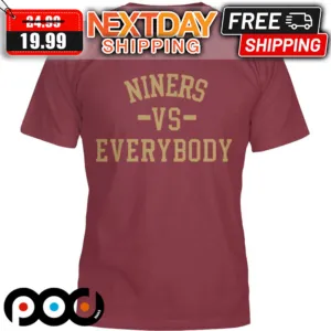 San Francisco 49ers Niners Vs Everybody NFC Champions Shirt