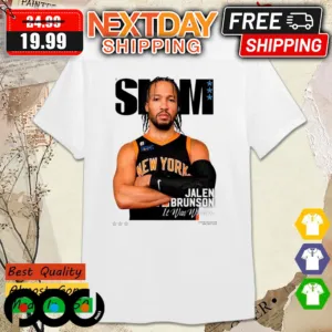 Slam Jalen Brunson It Was Written Vintage New York Knicks Shirt