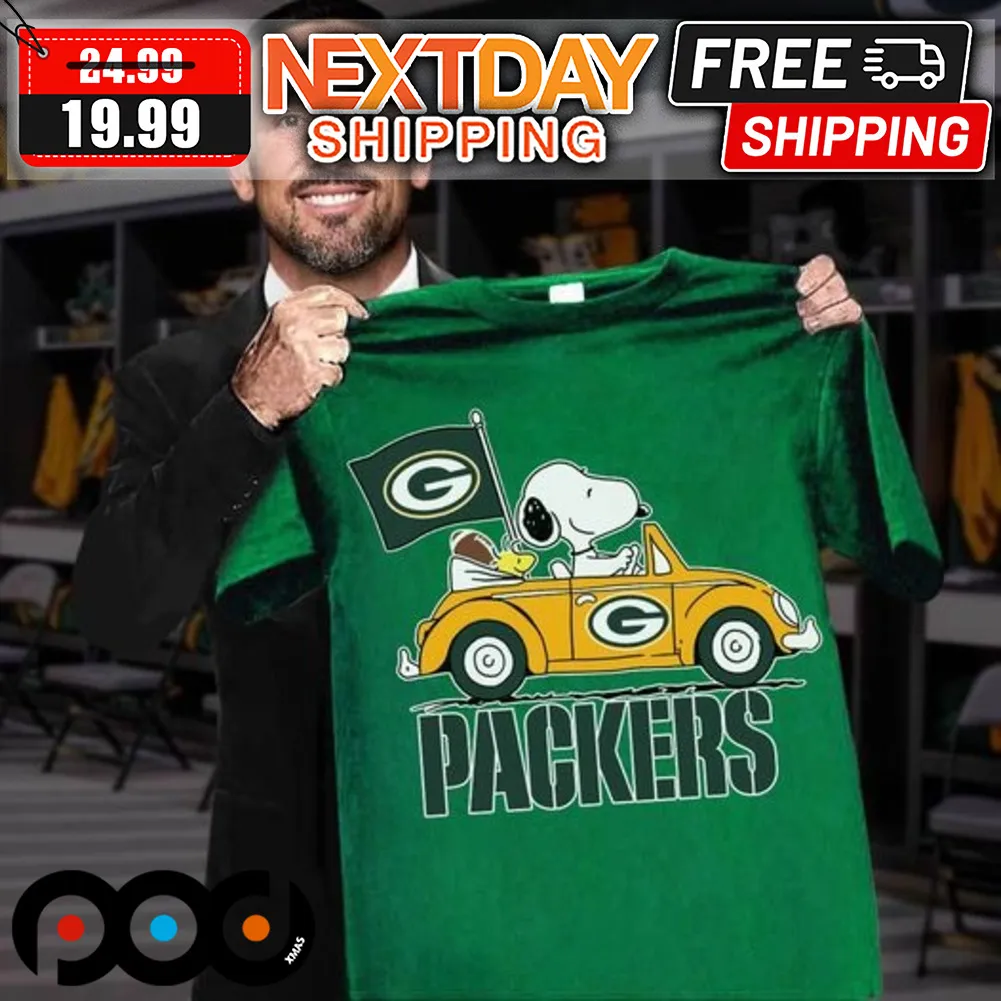 Snoopy Green Bay Packers Super Bowl LVIII Shirt