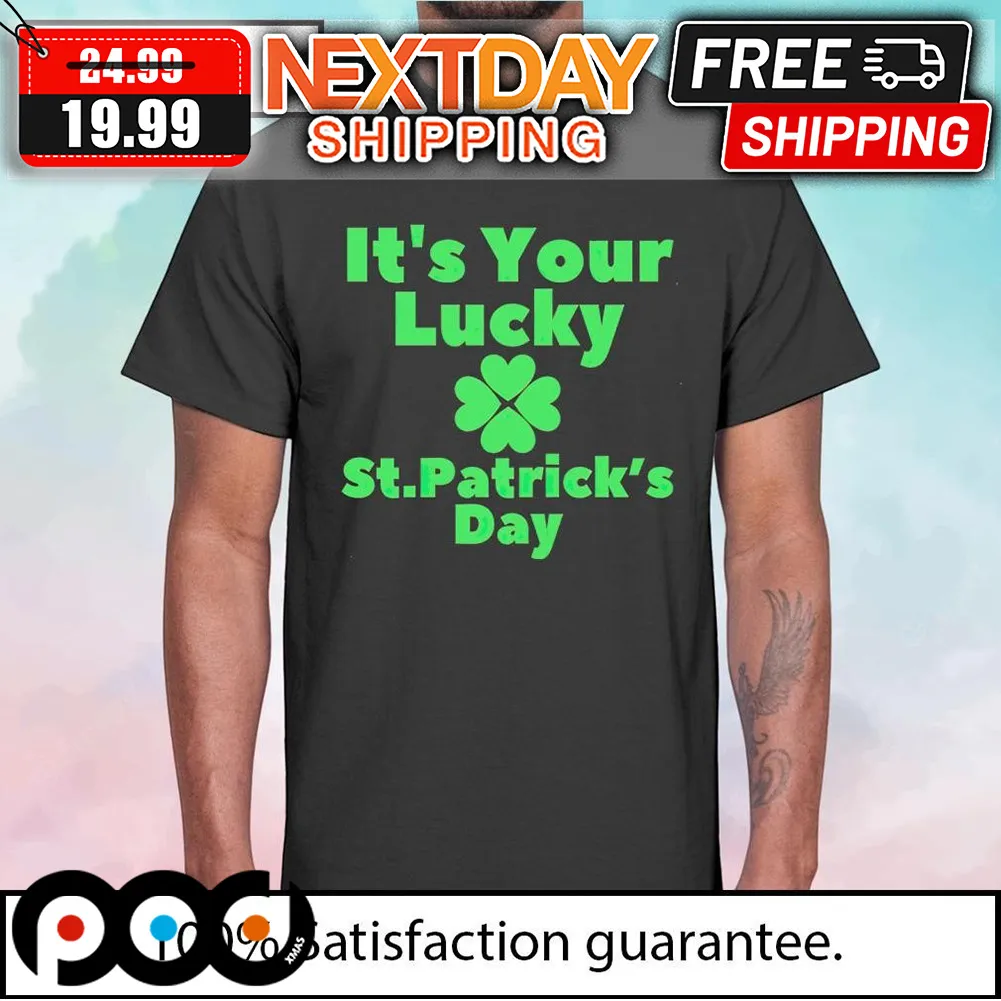 It's Your Lucy St Patrick's Day Clover Shirt