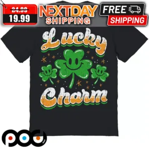 Four Leaf Clover Lucky Charm St Patrick Day Shirt