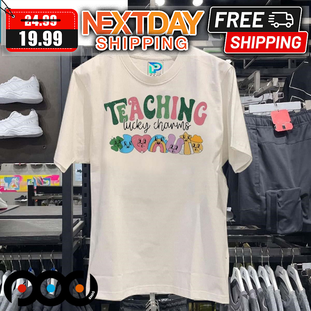 Teacher Teaching Lucky Charms St Patrick Day Shirt