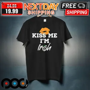 Kiss Me I’m Irish St Patrick’s Day Shirt