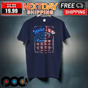 Donald Trump Whiskey American Patriotic President Shirt