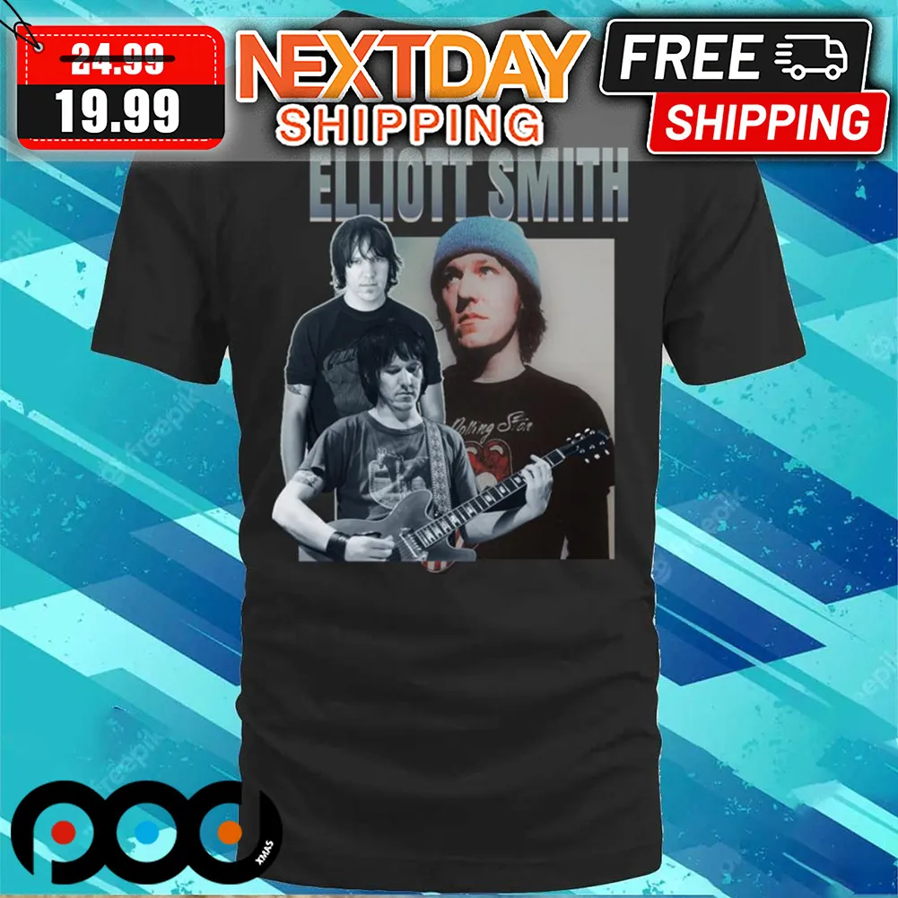 Elliott Smith Vintage Bootleg Shirt