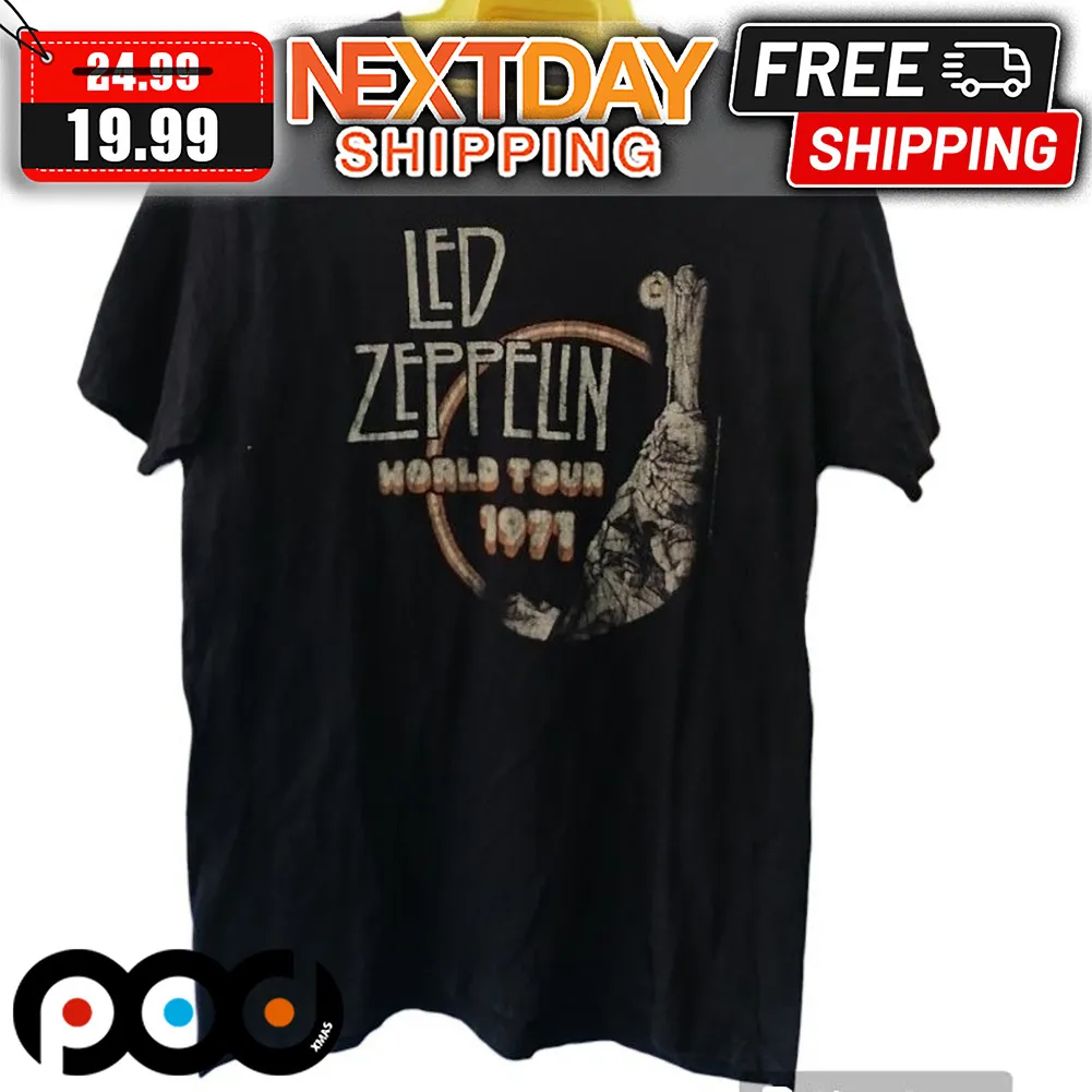 Led Zeppelin World Tour 1971 Shirt