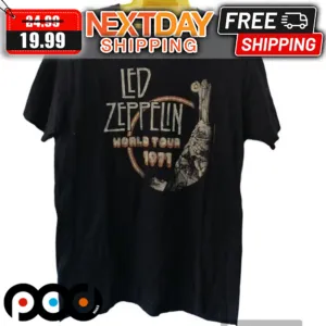 Led Zeppelin World Tour 1971 Shirt