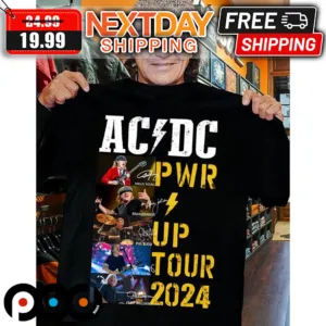 ACDC Power Up Tour 2024 Shirt