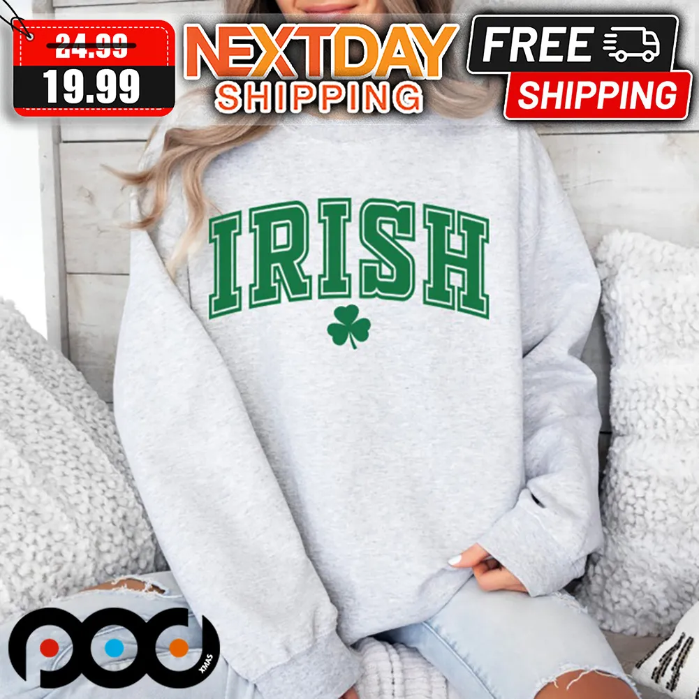 Clover Irish St Patrick Day Shirt
