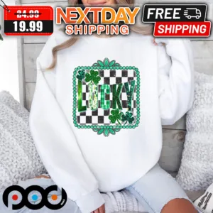St Patrick Day Lucky Western Buckle Shirt