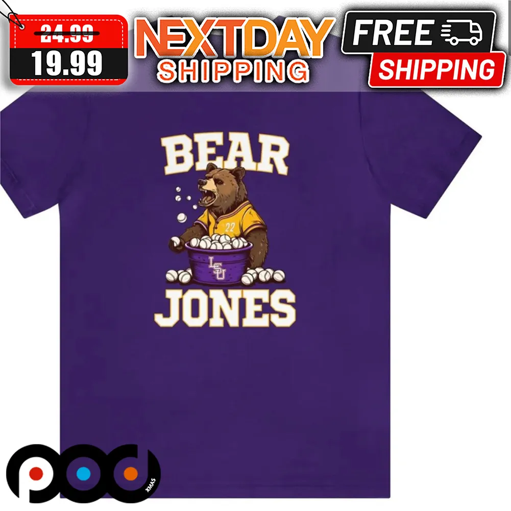 Bear Jones LSU Baseball Shirt