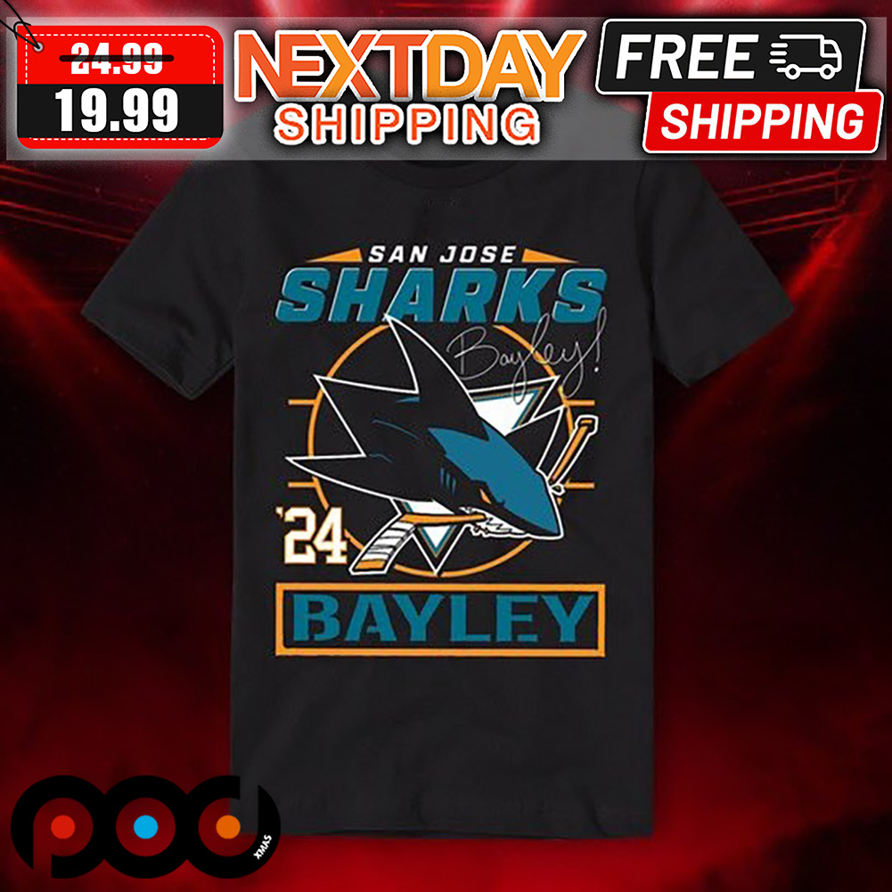 Bayley San Jose Sharks 24 Shirt