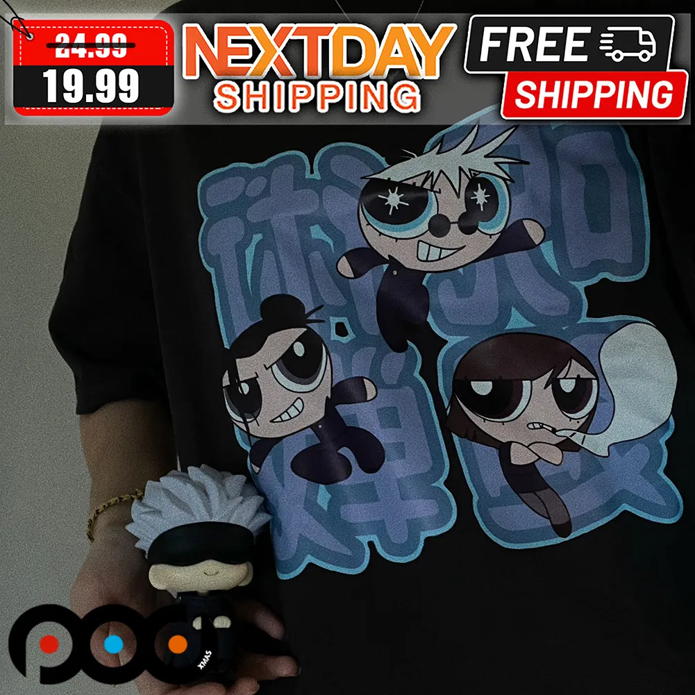 The Powerpuff Girls Jujutsu Kaisen Shirt