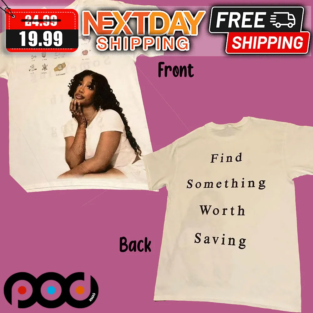 SZA Find Something Worth Saving Saturn Shirt