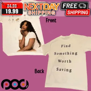 SZA Find Something Worth Saving Saturn Shirt