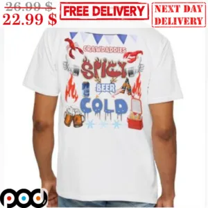 Crawdaddies Spicy Beet Cold Shirt