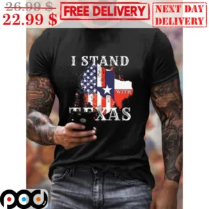 I Stand With Texas Vintage Shirt