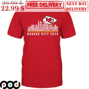 Kansas City Chiefs 2024 NFL Super Bowl Shirt