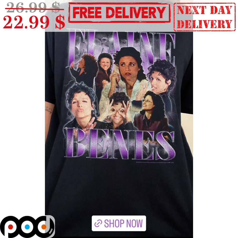 Elaine Benes Seinfeld Bootleg Vintage Shirt