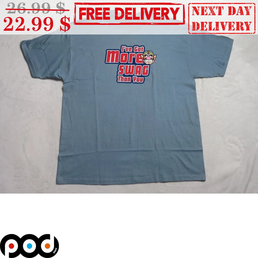 Super Mario I've Got More Swag Than You Shirt