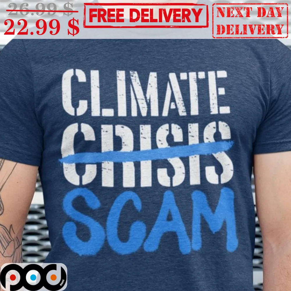 Climate Crisis Scam Vintage Shirt