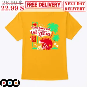 Showtime In Fabulous Las Vegas Kansas City Chiefs NFL Super Bowl 2024 Shirt