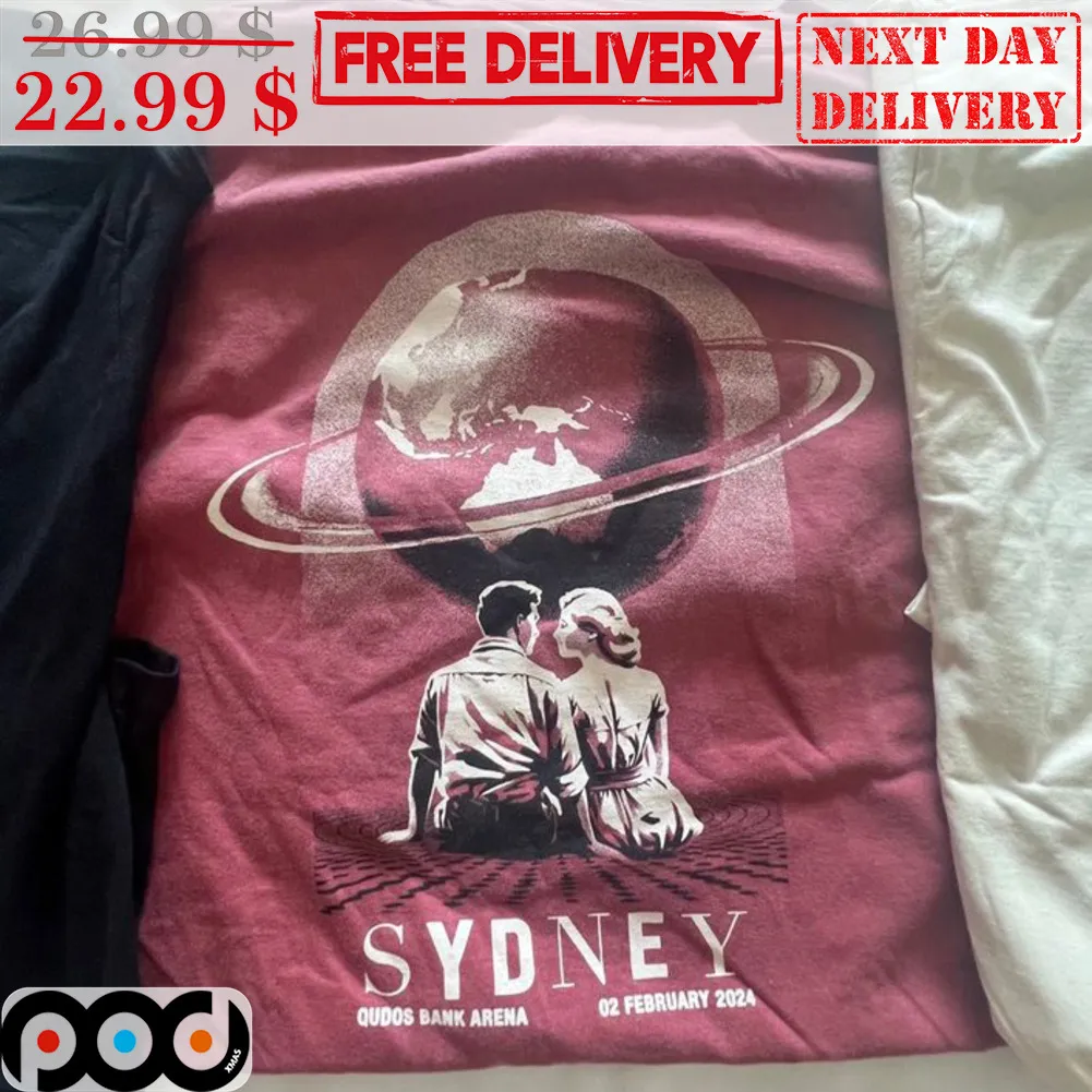 Couple Earth Sydney Qudos Bank Arena Shirt