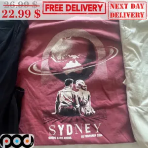Couple Earth Sydney Qudos Bank Arena Shirt