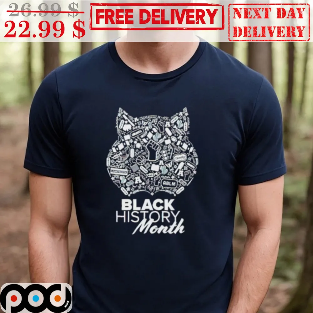 Cat Head Black History Month Shirt