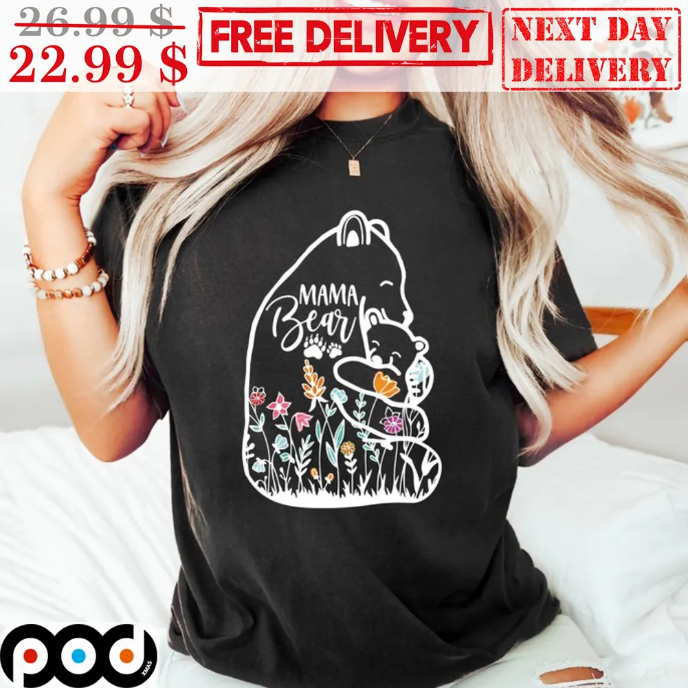 Mama Bear Floral Mother's Day Shirt