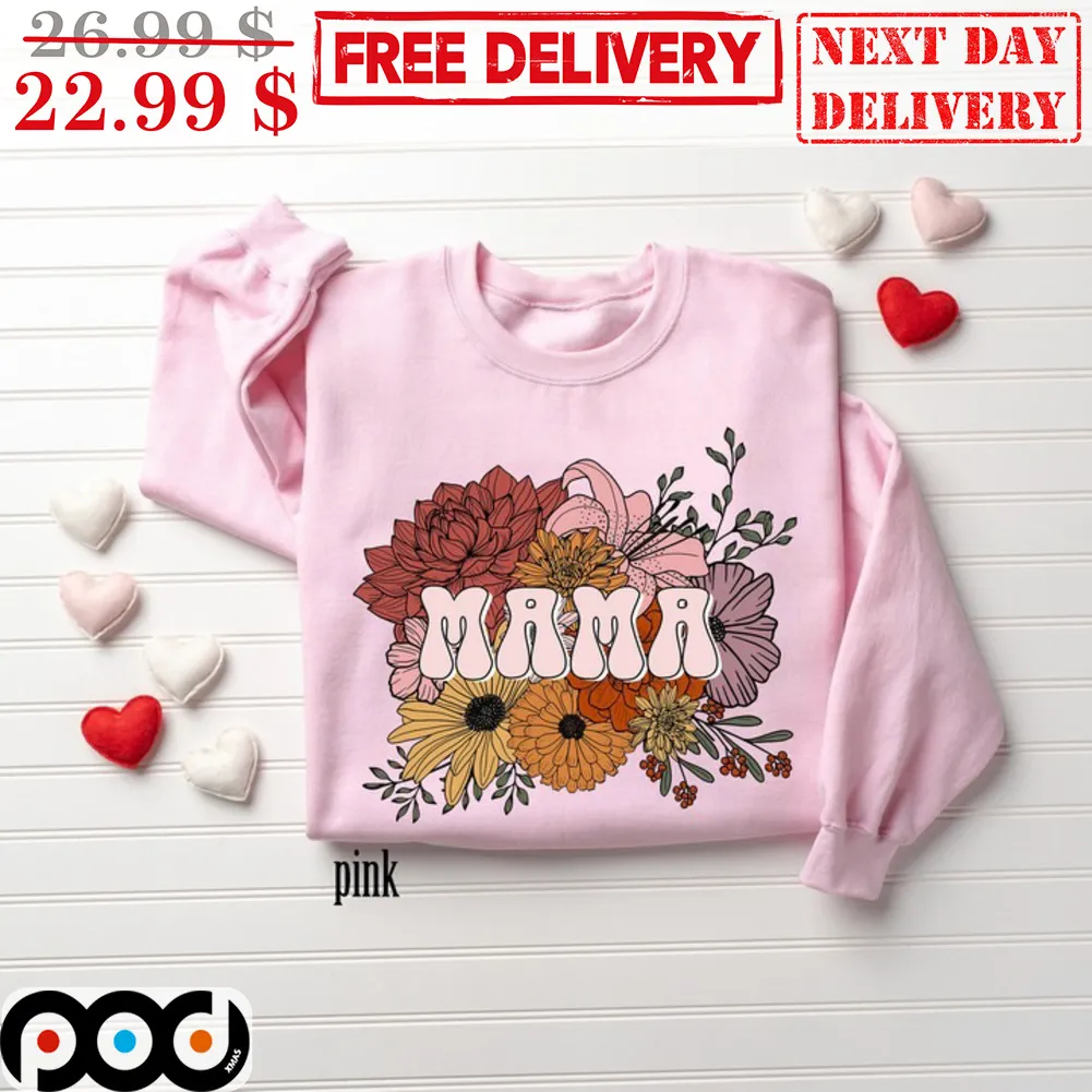 Mama Floral Mother's Day Shirt