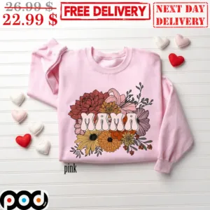 Mama Floral Mother's Day Shirt