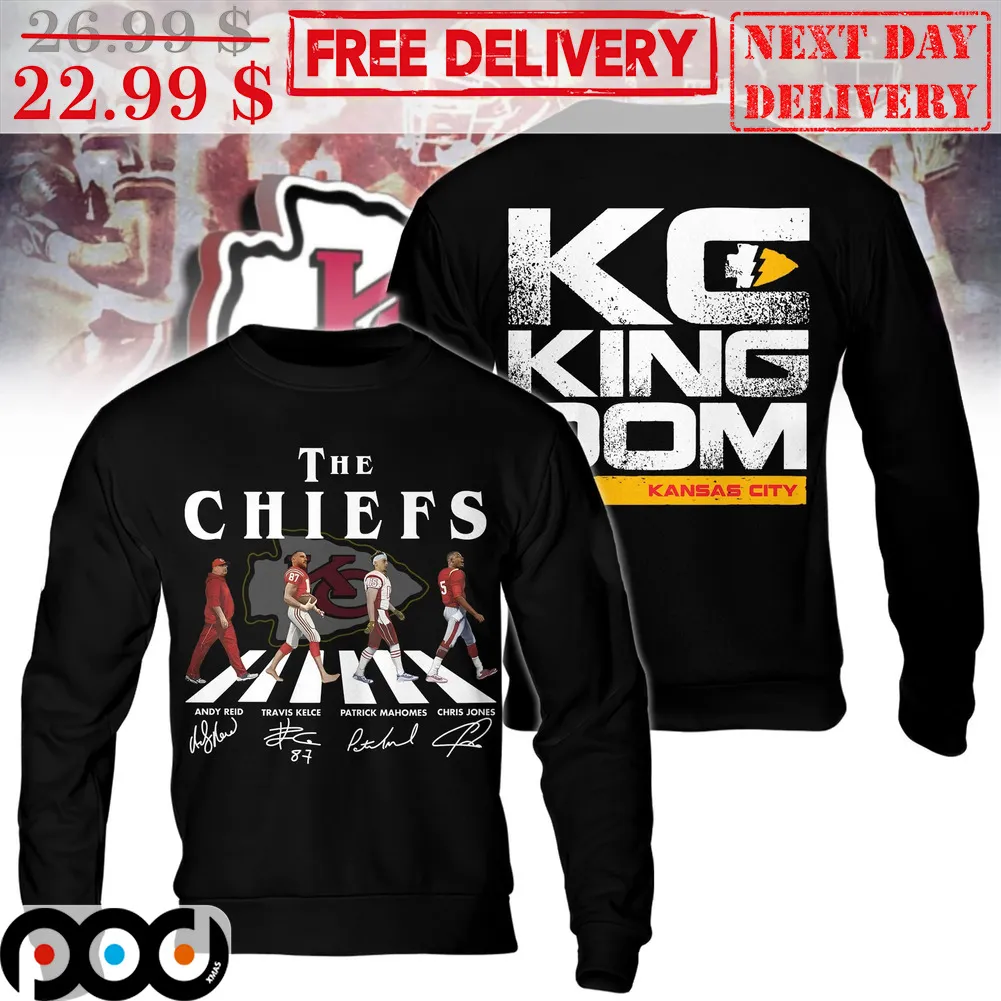The Kansas City Chiefs King Dom Crosswalk Signature Shirt
