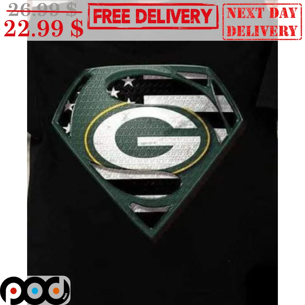 Green Bay Packers Superman Shirt
