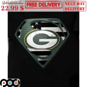 Green Bay Packers Superman Shirt