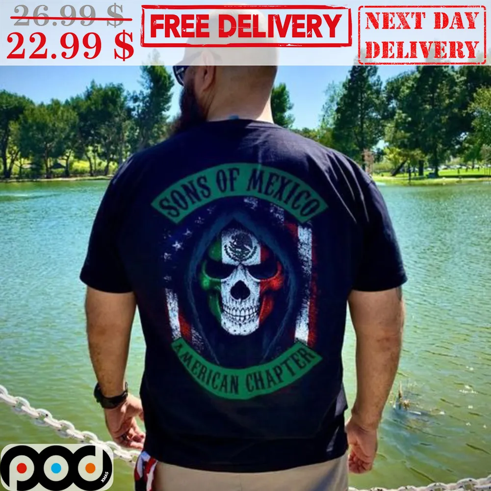 Death Sons Of Mexico American Chapter Shirt